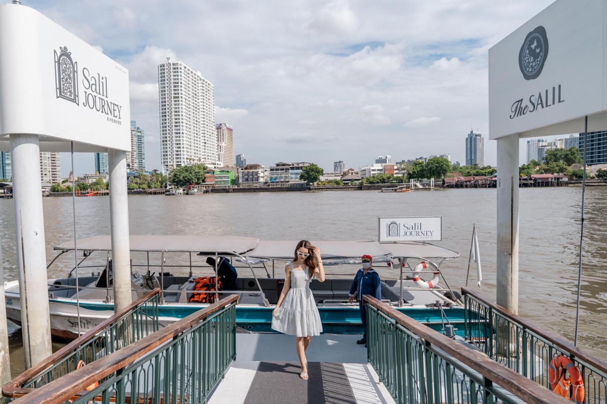 The Salil Hotel Riverside בנגקוק מראה חיצוני תמונה The River City pier
