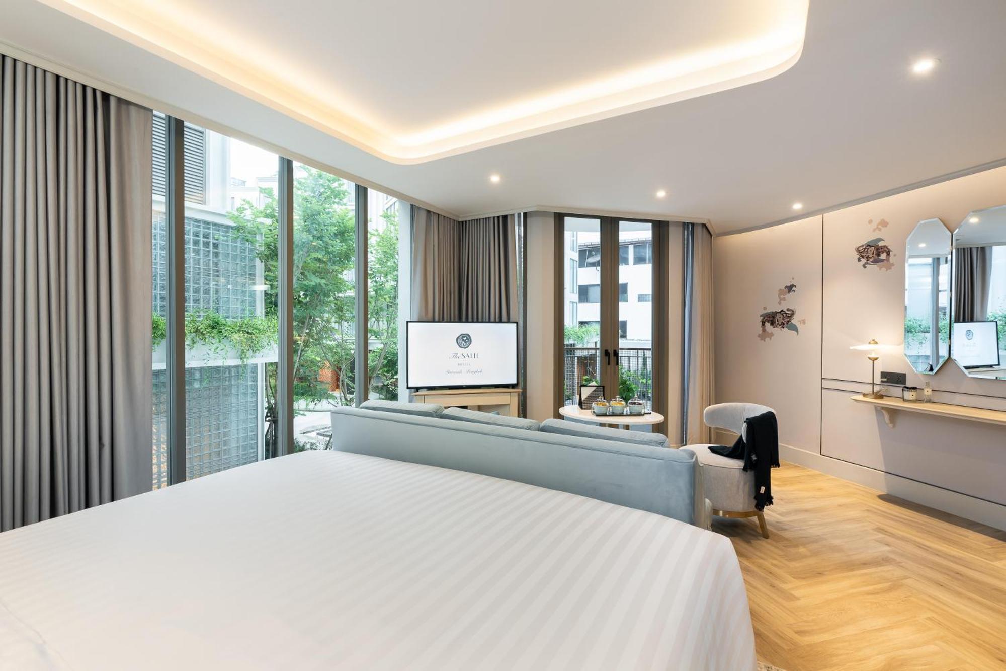 The Salil Hotel Riverside בנגקוק מראה חיצוני תמונה Deluxe Room